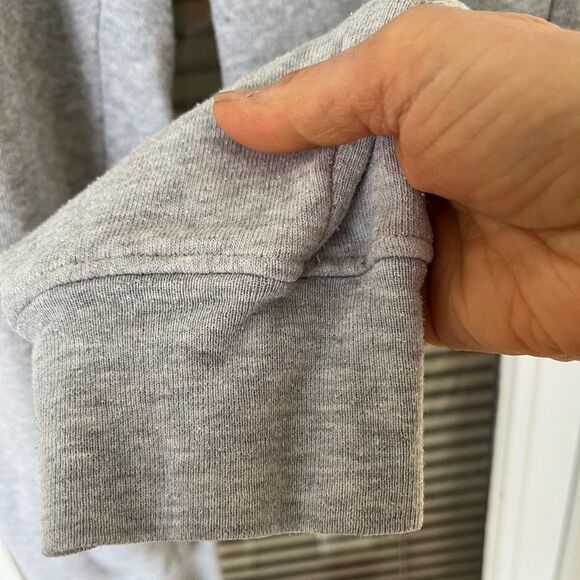 Nordstrom Alternative grey sweatpants, cuffed ankles,drawstring, side pockets, S - Picture 5 of 9